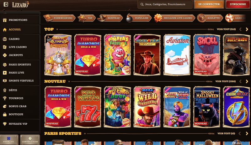 Découvrez les Avantages de Lizaro Casino en Ligne pour les Joueurs Français, lizaro casino login