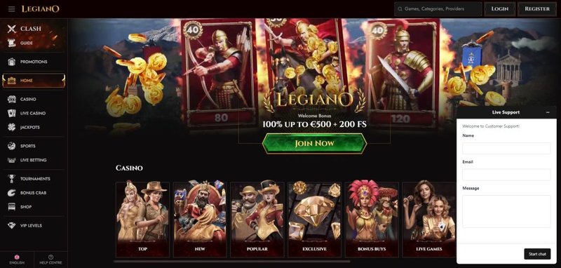 Scopri casino legiano